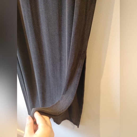 Splendid Charcoal Modal Set: Foldover Maxi Skirt and Tank Size Small - Picture 10 of 12